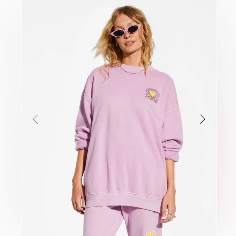 Billabong x Smiley Ridin Happy Set Pink Size Small - Picture 7 of 16